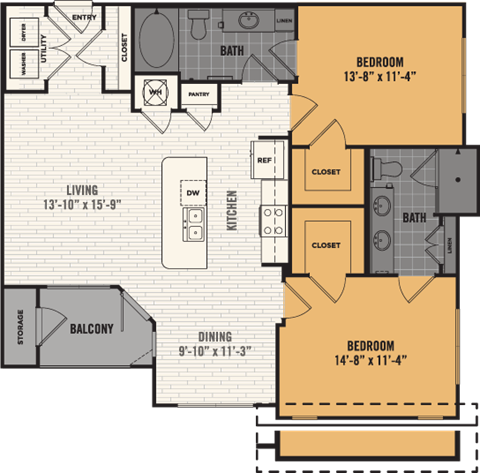 8100 Anderson Mill Rd 1-2 Beds Apartment, Affordable for Rent - Photo Gallery 20